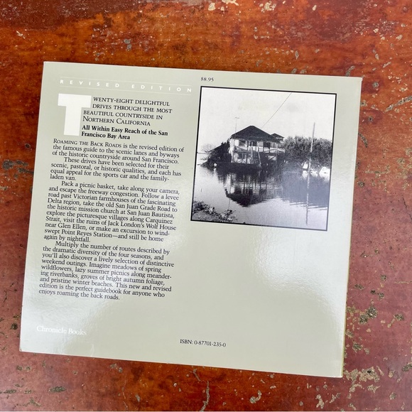 VINTAGE BOOK: Roaming the Back Roads, Day Trips by Car Through Northern CA - Picture 3 of 9